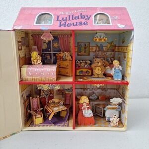 Vintage Fairy Tale Mother‎ Goose Musical Play Set Box Set Book Paper Cutouts